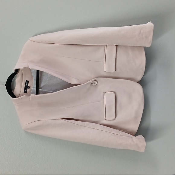 Gibson Jackets & Blazers - Gibson Look Pearl Blush Pink Single Button Notch Collar Blazer Size SM